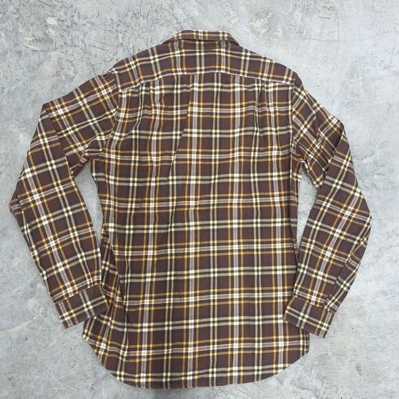 J.Crew Midweight flannel workshirt SZ S MSRP $118+ Brown Fall - Picture 5 of 5
